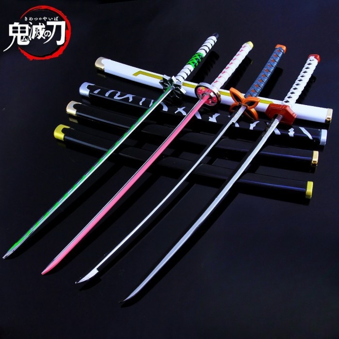 26cm Mainan Pedang Nichirin Tanjiro Kimetsu No Yaiba Nichirin Tanjiro Kimetsu No Yaiba Rengoku