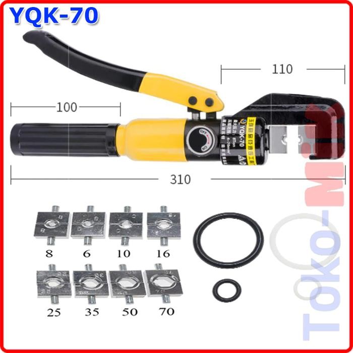 Unik Yqk-70 Hydraulic Tang Crimping Tool Press Hidrolik Yqk70 70Mm