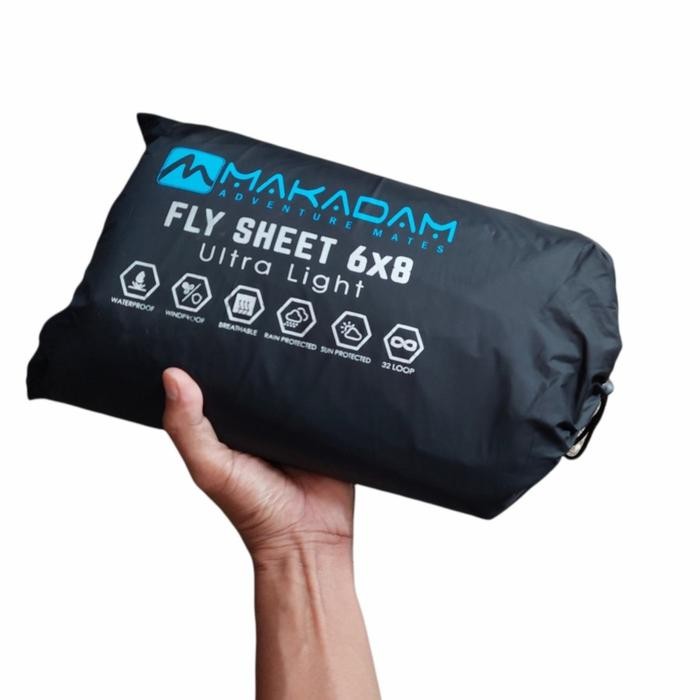 Paling Baik Flysheet Camping 6X8 - Flysheet Ultralight - Flysheet Tenda Camping