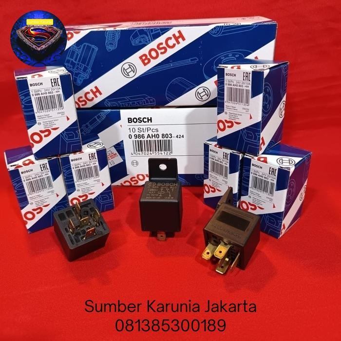 NEW ` RELAY BOSCH 24VOLT KAKI 5 87A