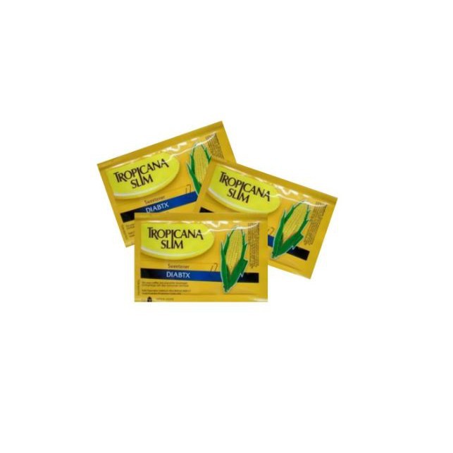 

Sensasi Lezat Tropicana Slim Sweetener Diabtx / Repack 10, 20, 50 Sachet