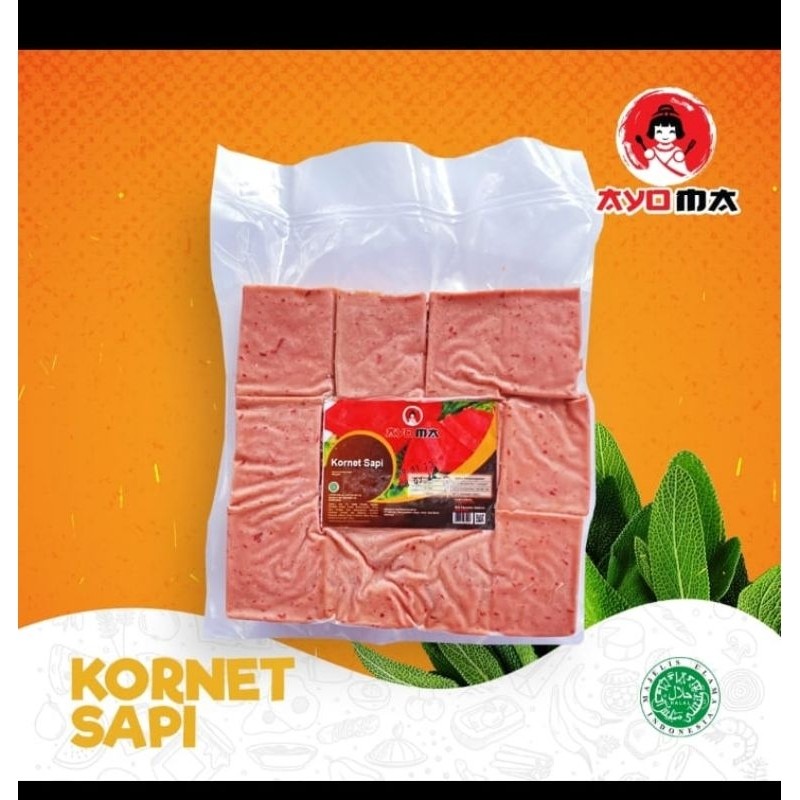 

Konter Makanan Ayoma Kornet Sapi Kotak Uk 450 Gr