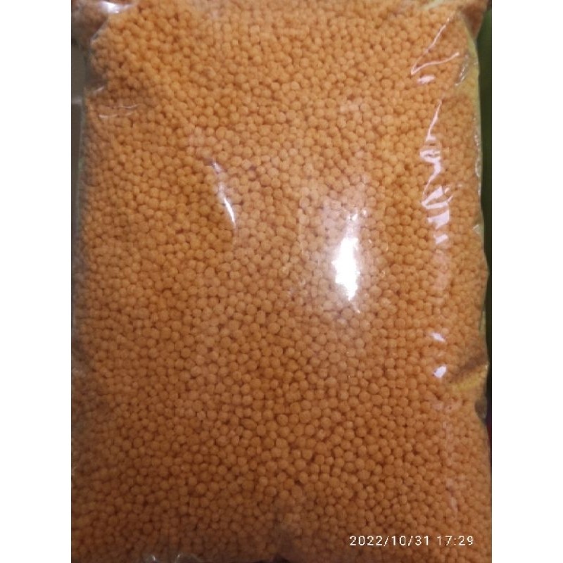 

Sensasi Lezat Rice Crispy Bulat Orange 500Gr Bubble Crumb