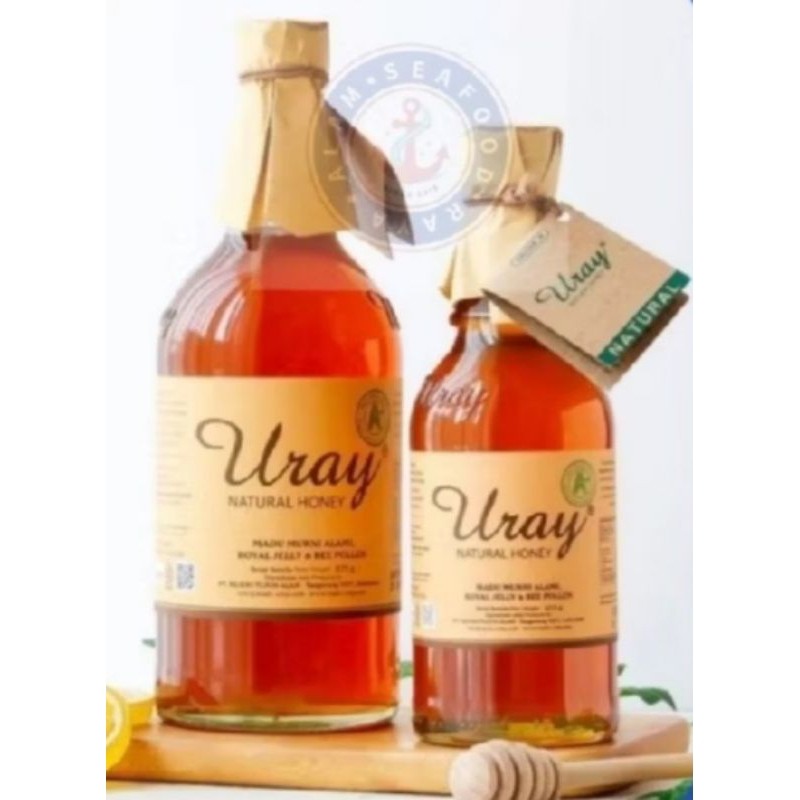 

Konter Makanan Madu Uray Natural Honey 875Gr Grade A+ With Royal Jelly & Bee Pollen
