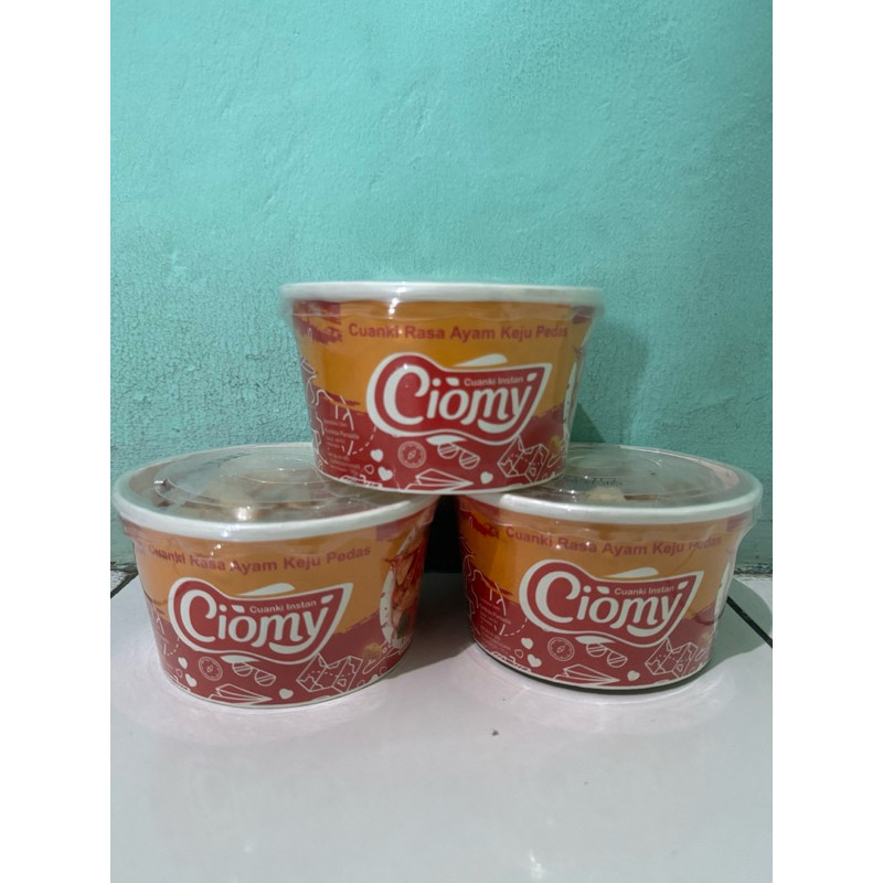 

Sensasi Lezat Ciomy Cuanki Cheese Cup Besar 75G