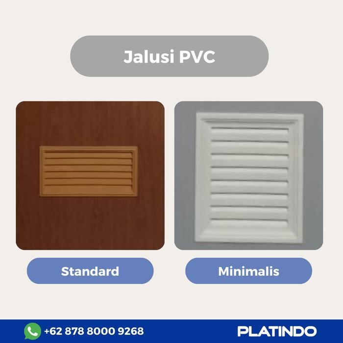Jalusi Pvc Pintu Kamar Mandi