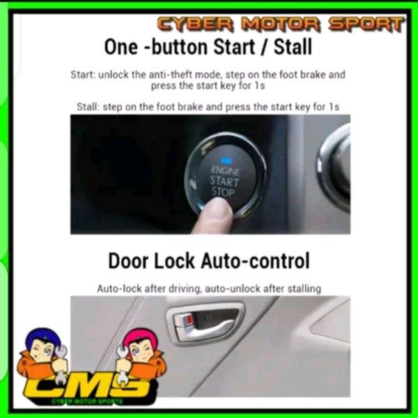 Full Sett Alarm Mobil Remot Innova. Alarm Innova. Car Alarm