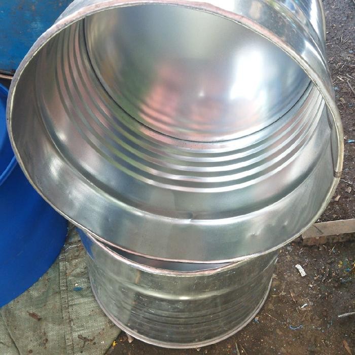 Tong Galvanis Kap 100 Liter/Drum Galvanis 100 Liter/ Tempat Sampah Galvanis