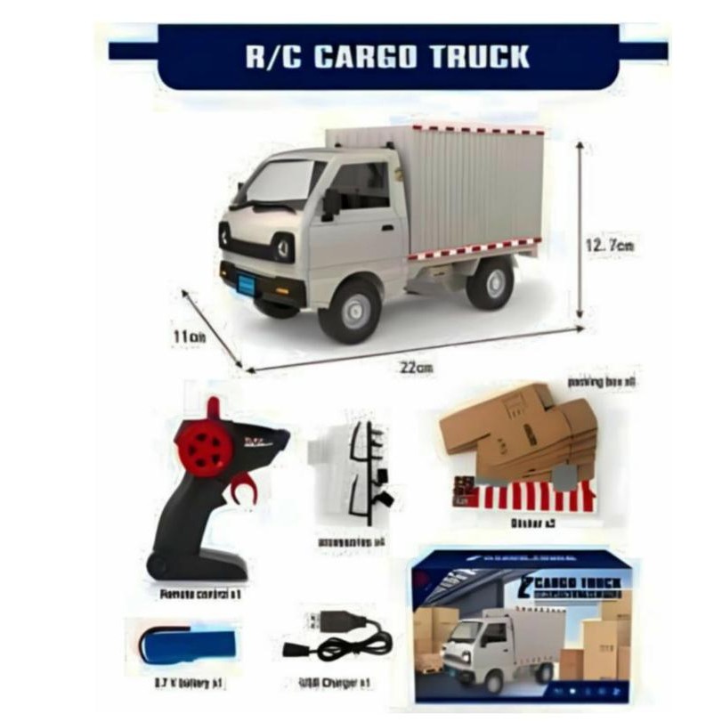 Mobil Remote Control Carry Pick Up Box Carry Mobil Remot Hobi Rc Car Rc Truck Fuso Rc Truck Paket