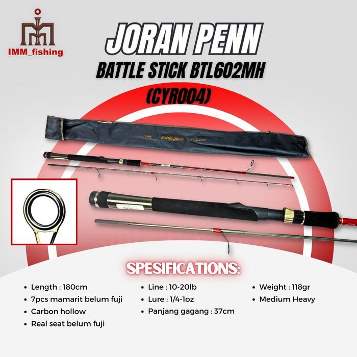 Joran Penn Battle stick 602MH