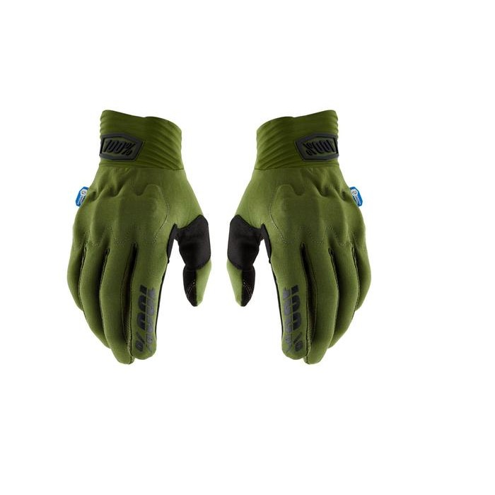 Glove 100% Cognito Army Green Black / Gloves 100% Original