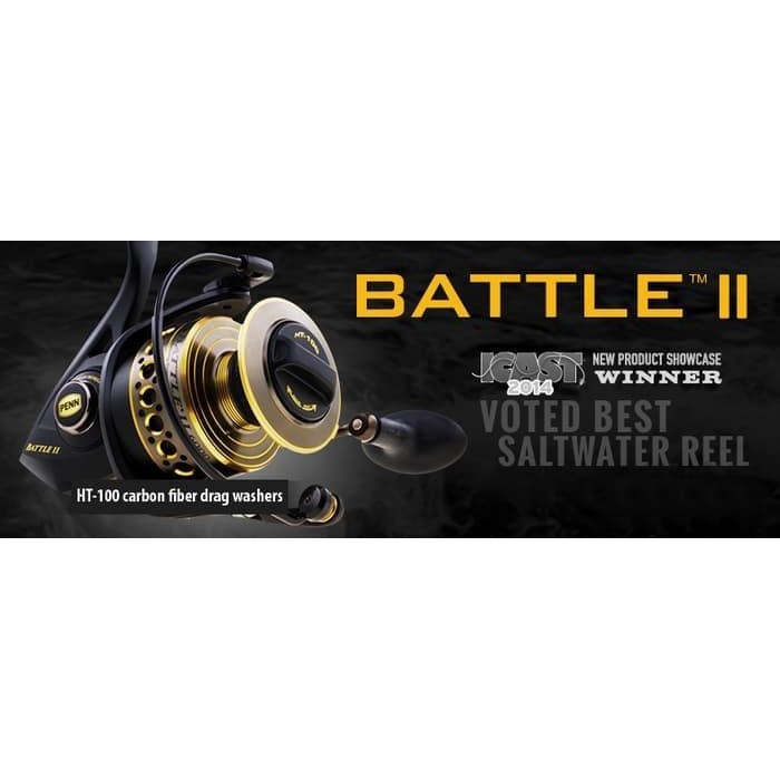 Termurah rell pancing/ alat pancing Penn Battle II 2 Sning Reel Ratio Berkualitas