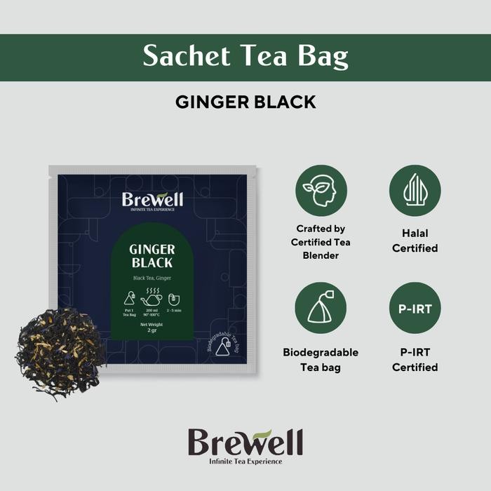 

BREWELL WELLNESS SERIES - PREMIUM TEA BAG SACHET PREMIUM