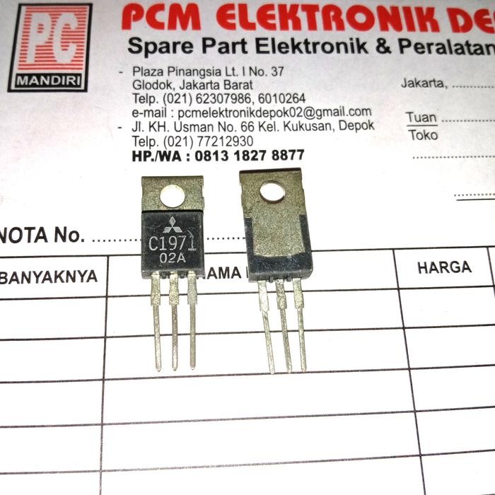 Stok Ready. C1971 C 1971 2Sc1971 2Sc 2 Sc Tr Transistor To220 To-220