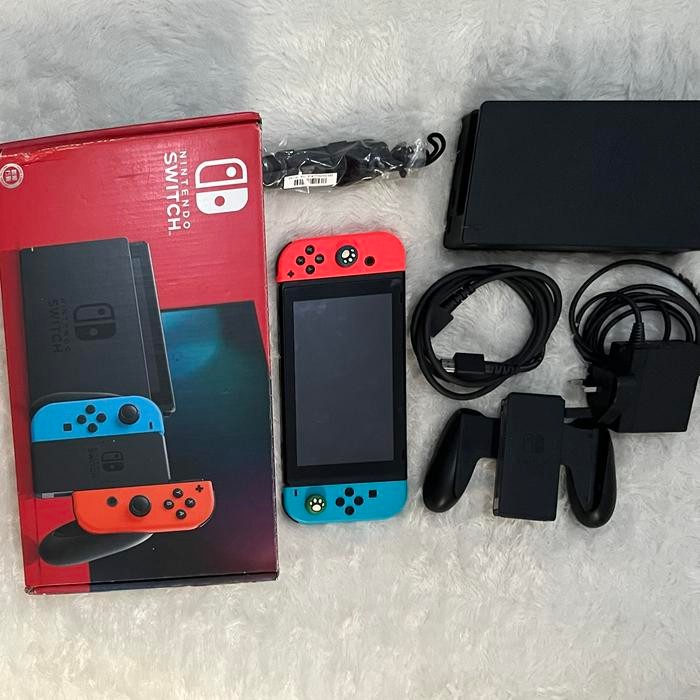 Nintendo Switch V2 Neon CFW Fullset