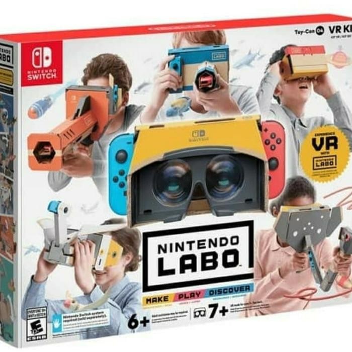 nintendo switch toy-con 04 vr kit/ labo nintendo switch 6 in 1