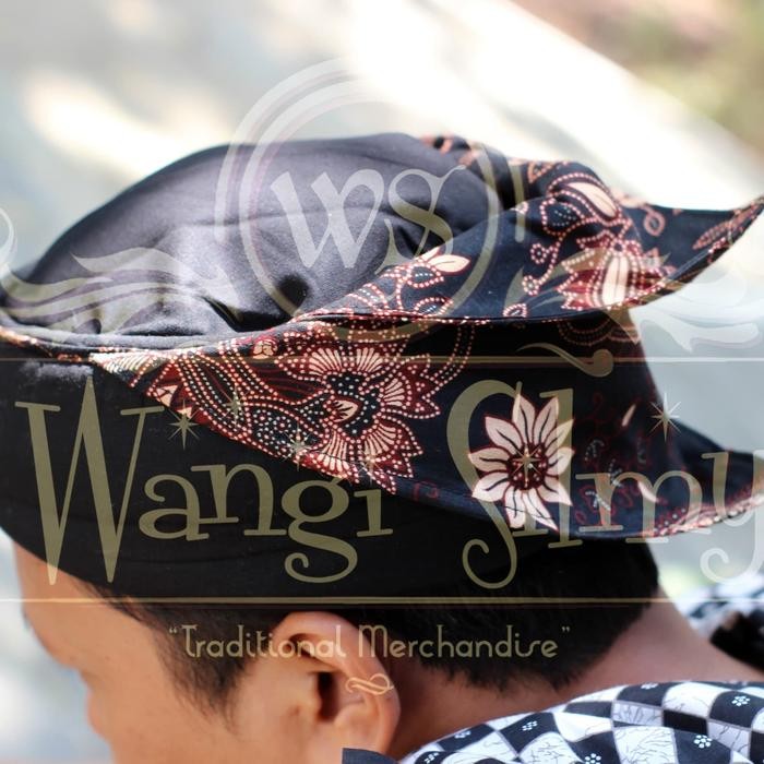 SIAPKIRIM Iket Sunda Makuta Naga, Iket Sunda Premium, Blangkon Sunda, Baju Adat READY STOCK