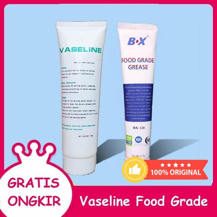 

ORIGINAL Pelumas Grease Food Grade Mesin makanan Lubricant Vaseline makanan READY STOCK