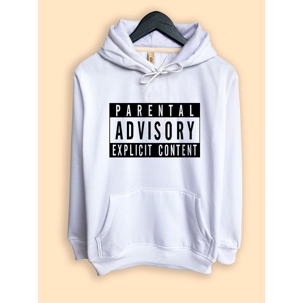 Hoodie Sweater Parental Advisory Explicit content Label