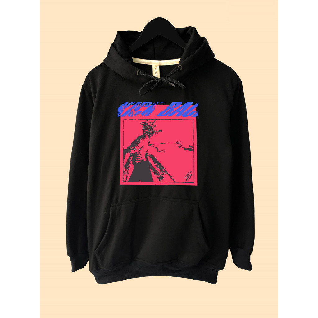 Hoodie Sweater Anime Chainsaw Man Denji Kick back Kenshi Yonezu UT