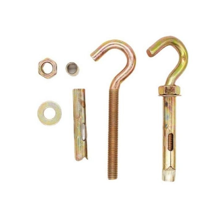 Masih Ready 10 Buah Dynabolt Hook Dynabolt Anchor Hook Dynabolt Gantung M8X60 / M6X45 Dynabolt