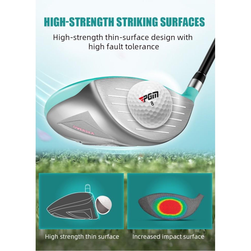 PGM Stick Golf Full Set Ladies Set Oversea Series Graphite Carbon Rod