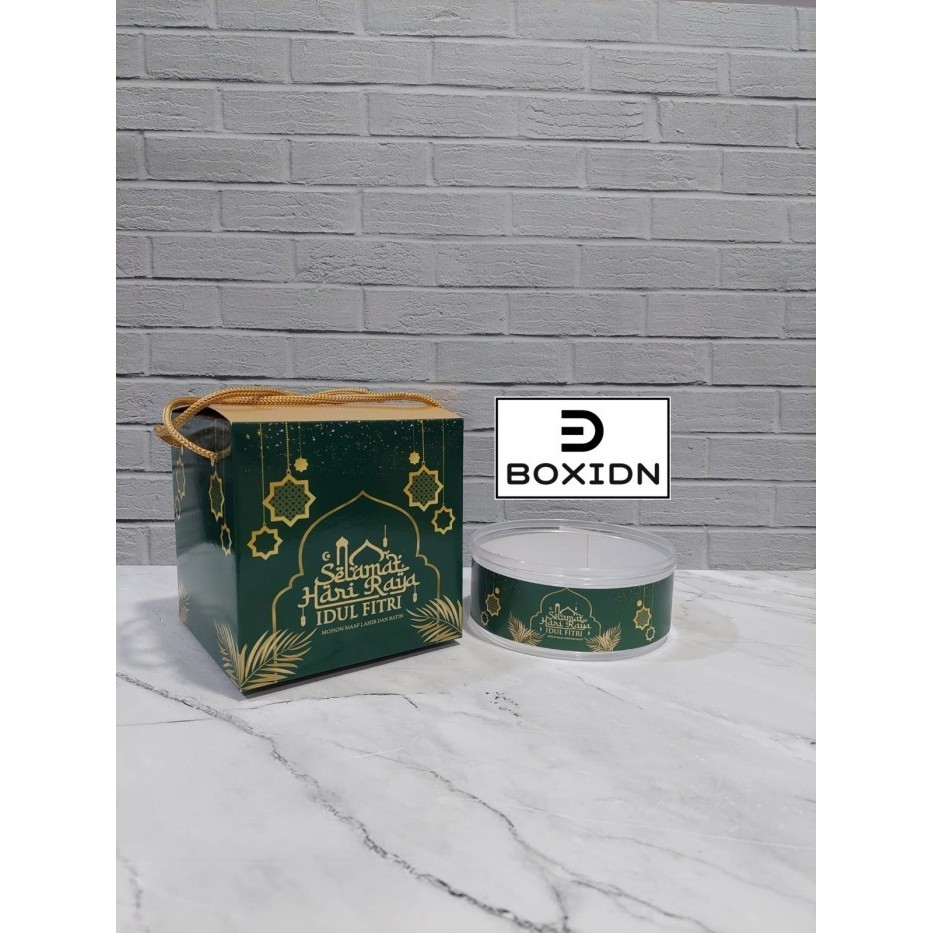 (Allthebest) Box Lebaran 2 Toples 500gr Box Lebaran 3 Toples 500gr Dus Lebaran