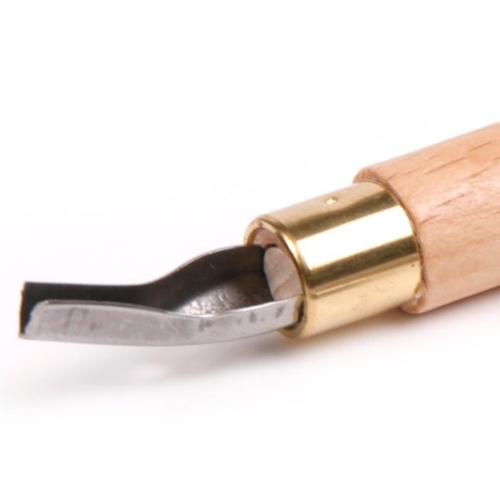 

Gilang_Store Pisau Cukil Brause Lino Cutting Nib Wooden Handle Block Printing