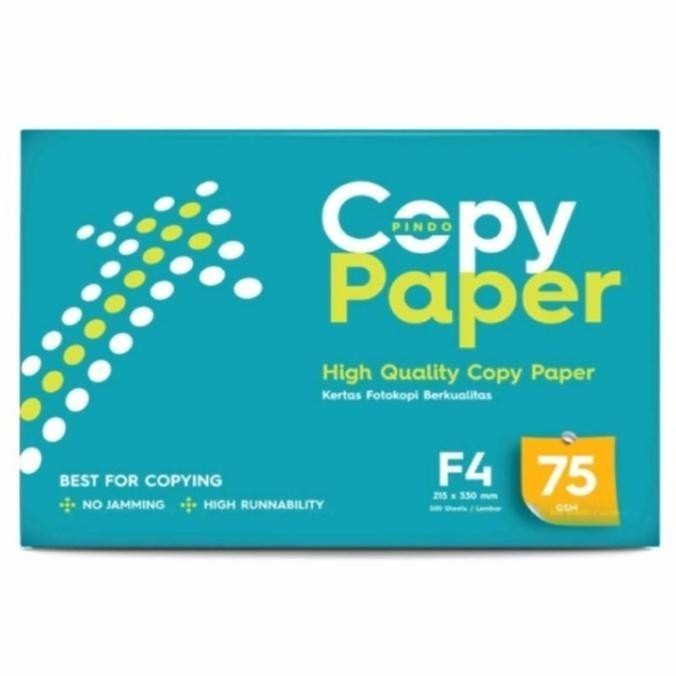 

KERTAS HVS F4 FOLIO 75 GR COPYPAPER / DUS