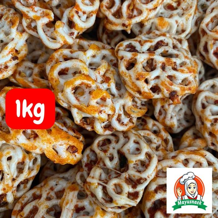 

Kerupuk Seblak Kering Mamang Rafael Pedas Daun Jeruk 1kg Snack Kiloan Cemilan Camilan Makanan Ringan