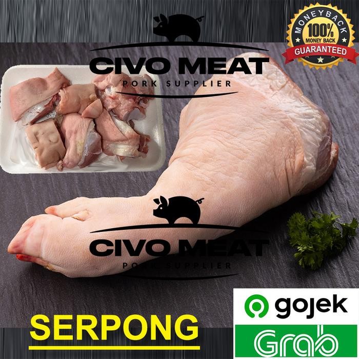 

Kaki Babi / Pork Leg Potong Sop / Cukiok mentah 1kg
