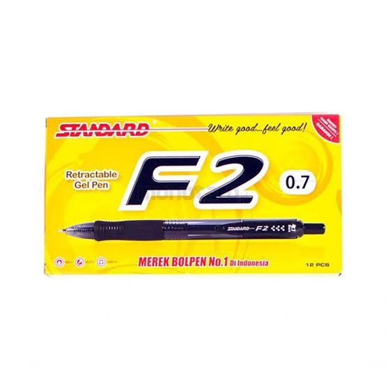

PULPEN PEN GELL STANDART F2 ( ISI 12 PCS )