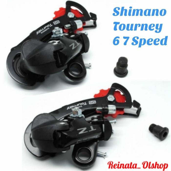 Rd Shimano Tourney 6 7 Speed Zt50 Sis Rear Derailleur #Gratisongkir