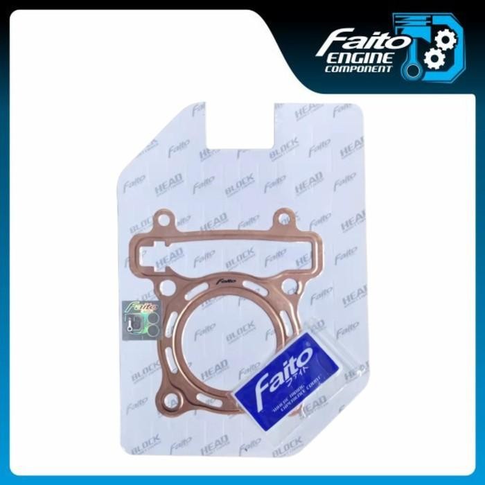 HEAD GASKET COPPER TEMBAGA JUPITER MX KING 70MM TEBAL 0.5MM FAITO