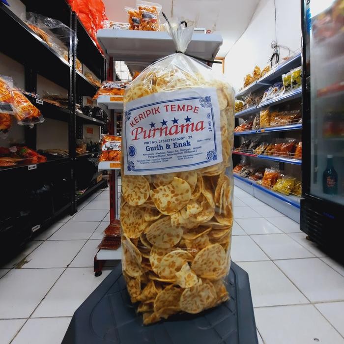 

keripik tempe sagu purnama 1.5kg/ball