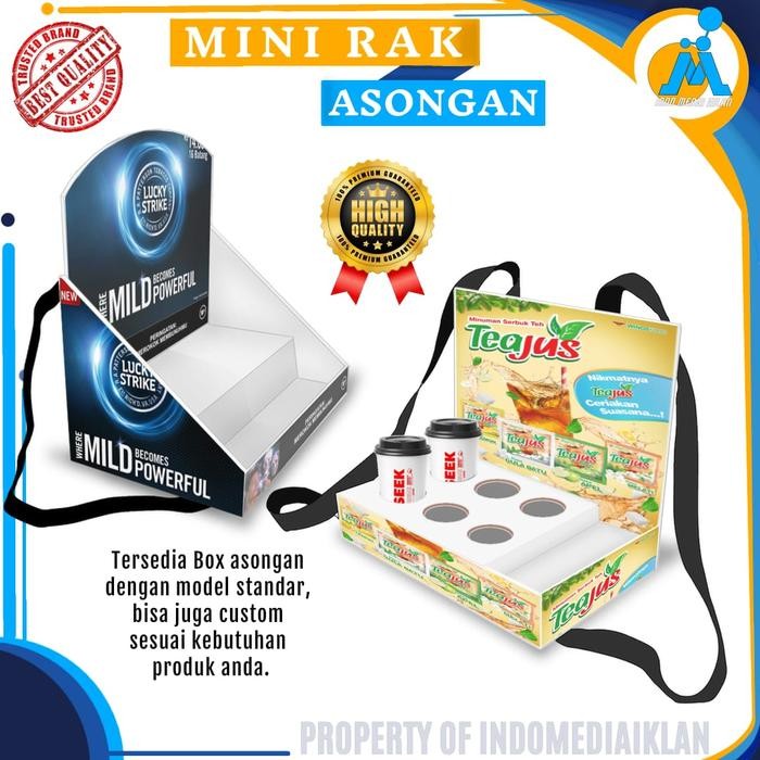 Rak Asongan / Rak Asongan Custom Gratisongkir