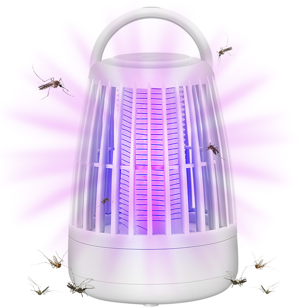 Effective Indoor Bug Zapper Usb Rechargeable Mosquito Killing Lamp Outdoor Portable Mosquito Lamp