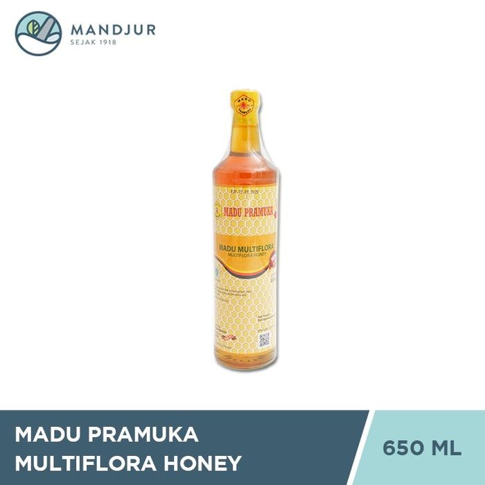 

Madu Pramuka Multiflora 650 Ml - Madu Alami Dari Berbagai Nectar Flora
