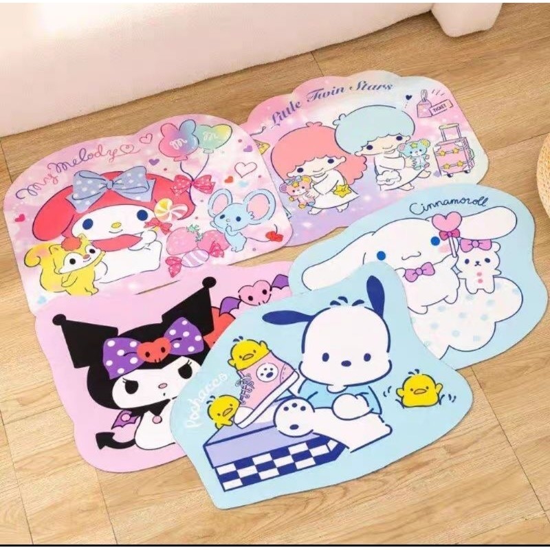 Keset Karet Anti Slip/Floor Mat Sanrio
