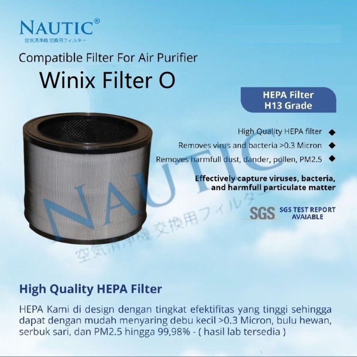Banyak Dicari Winix Zero Compact Filter Hepa Replacement Winix Filter O