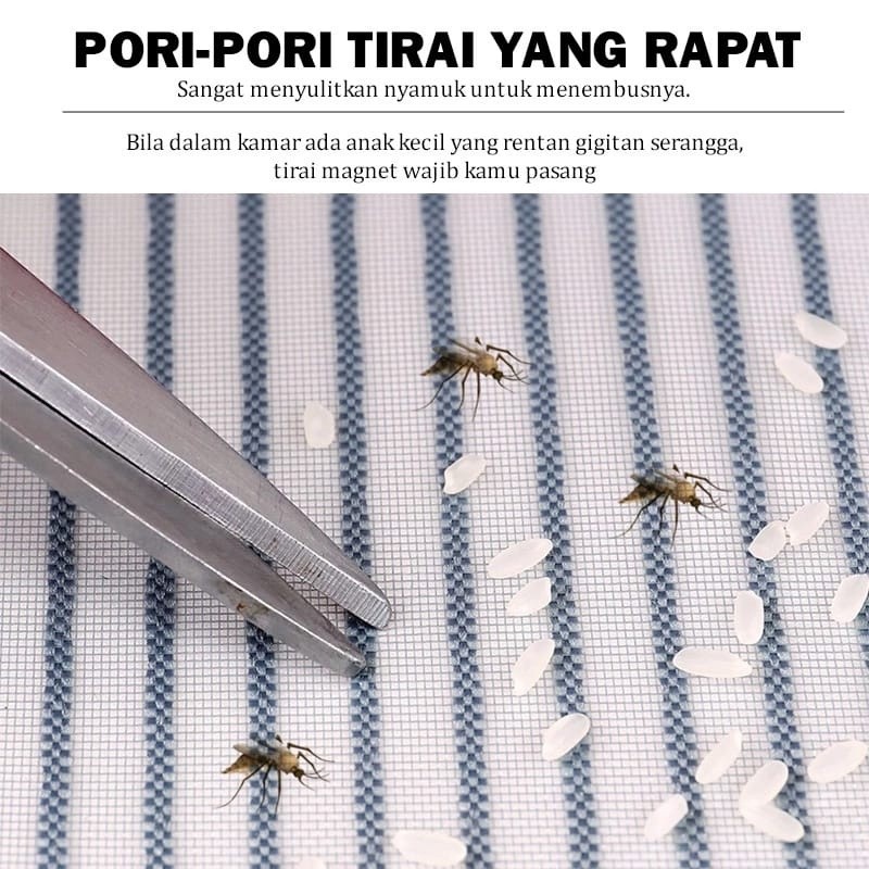 Retrorent Tirai Magnet Pintu Kamar / Tirai Pintu Magnet Anti Nyamuk