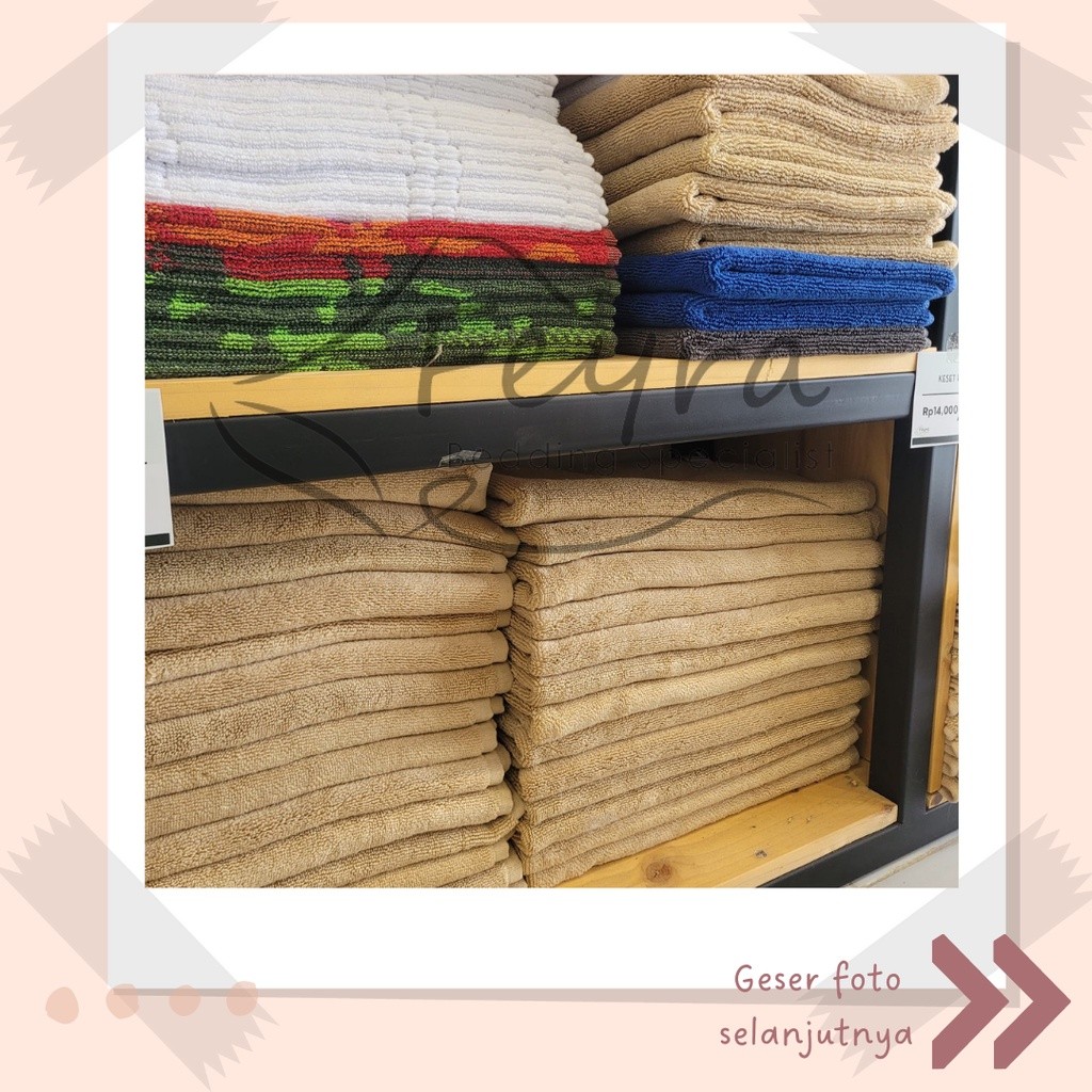 Eleganterra Keset Handuk Keset Kamar Mandi Keset Kaki Handuk Keset Handuk Hotel