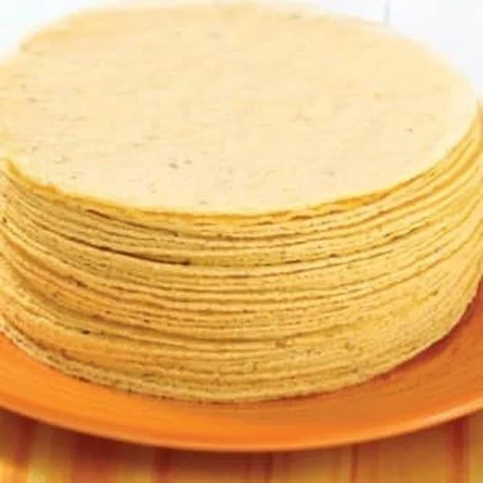 

JTTOP" YELLOW CORN TORTILLA / CORN TORTILA 15CM 500GR / TORTILLA JAGUNG