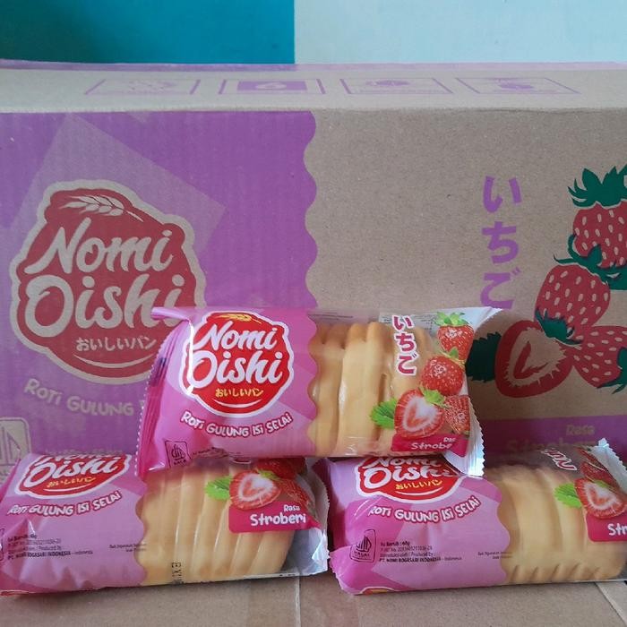 

JTTOP" OISHI ROTI GULUNG ( NOMI OISHI ) ISI 30 PCS FOOD CAMILAN MAKANAN SNACKS COKELAT