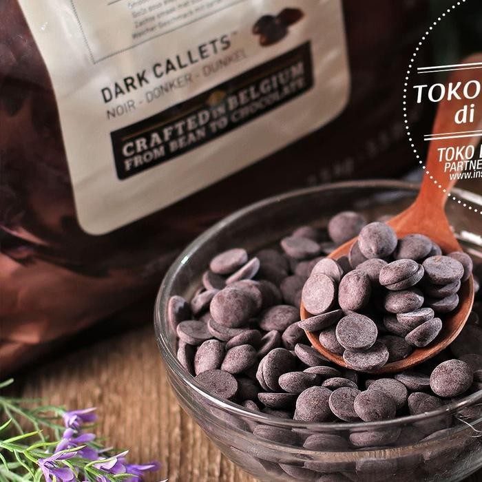 

JTTOP" CALLEBAUT 811 NV 54,5% 250GR COKELAT BAKING DARK CHOCOLATE COUVERTURE COKLAT COIN 811NV