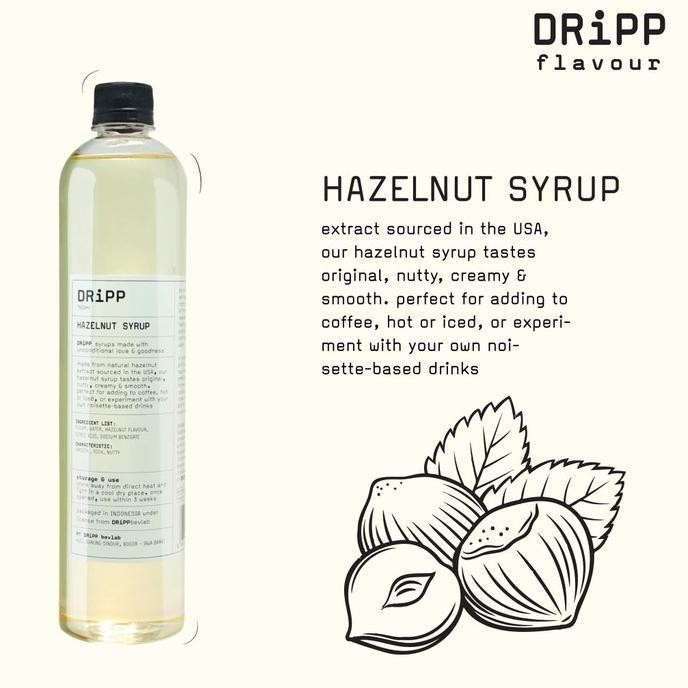 

JTTOP" DRIPP ANEKA SYRUP DRIPP HAZELNUT, VANILA , CARAMEL DRIPP SIRUP 760ML