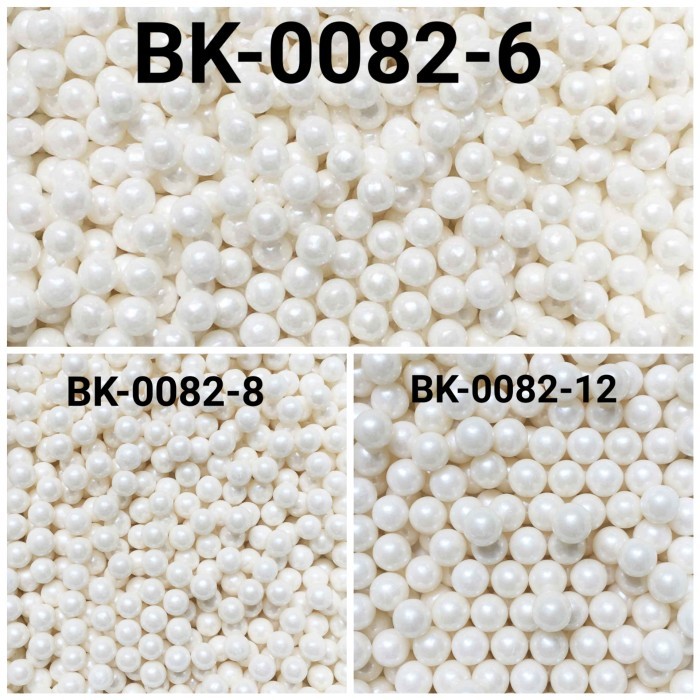 

JTTOP" GR-BK-0082 SPRINKLES SPRINKLE SPRINKEL 30GR 30 GRAM MUTIARA PUTIH