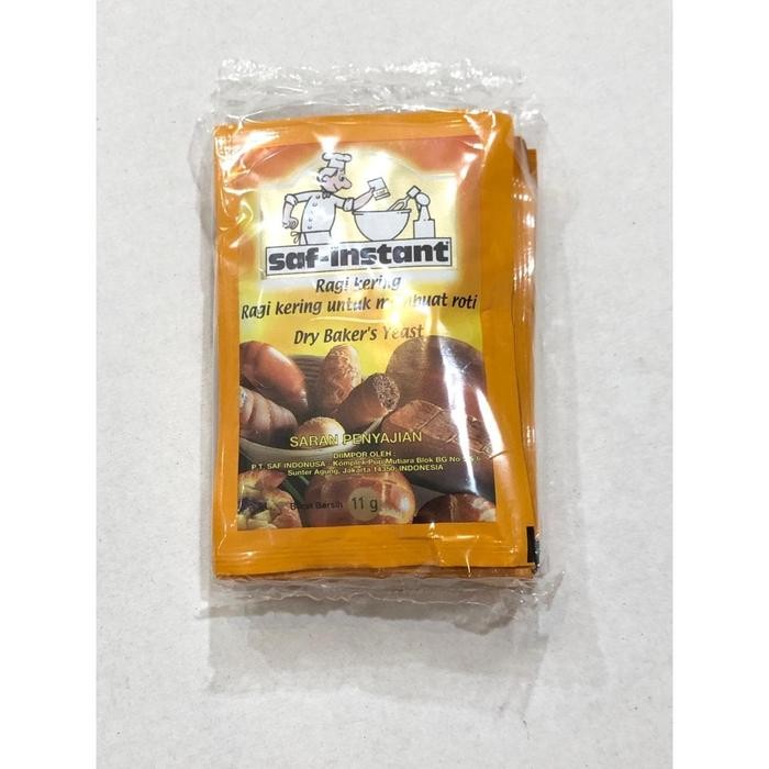

JTTOP" RAGI SAF INSTANT DRY YEAST SACHET ISI 5 RAGI KERING SAF INSTANT