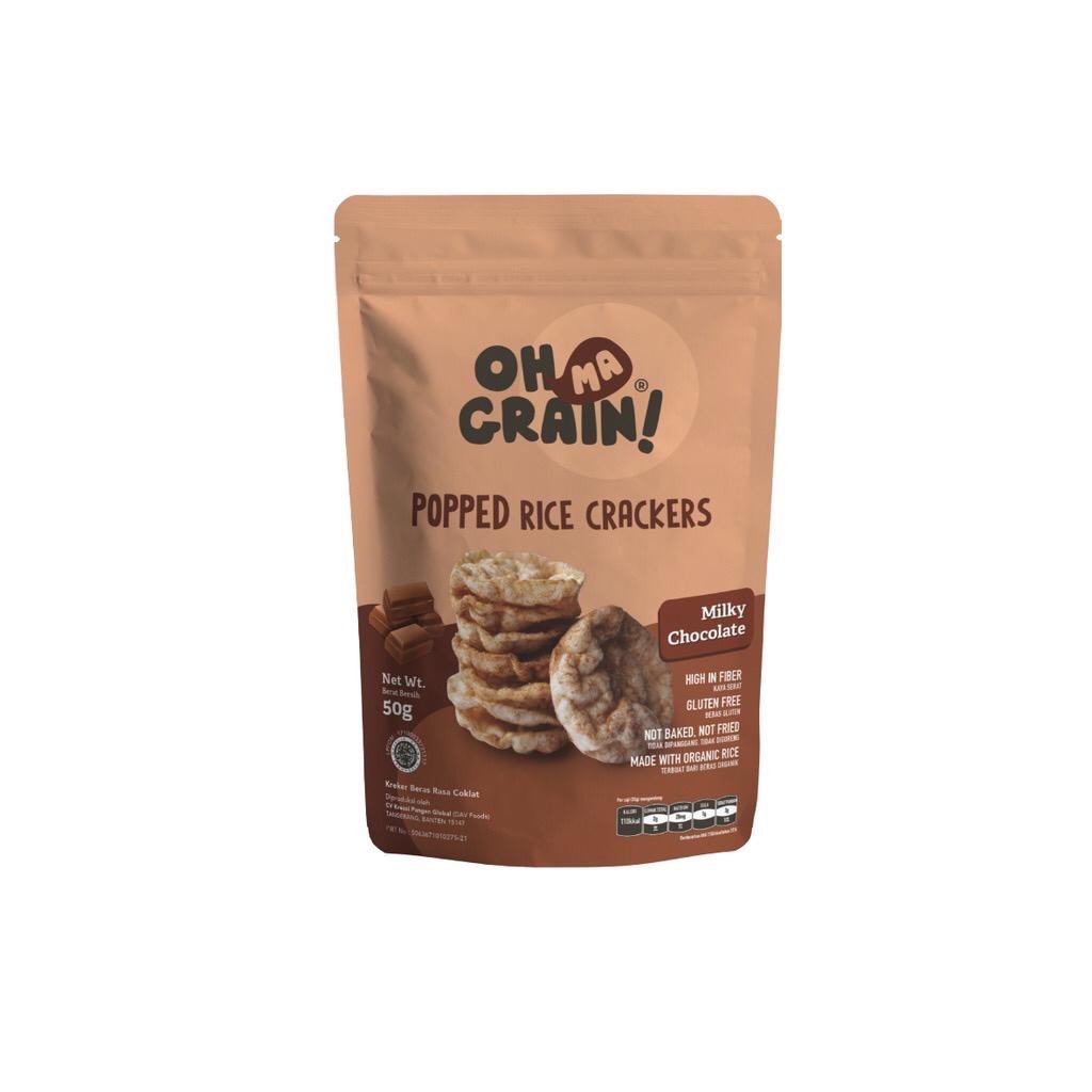 

Mamam_Asoy Oh Ma Grain! Snack Diet Keripik Beras Organik - Organic Brown Rice Crackers Snack