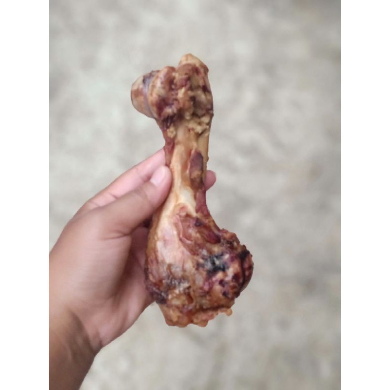 

Mamam_Asoy Tulang Babi Pork Knee Cemilan Anjing Dog Snack Dog Treats Roasted Pork Bone